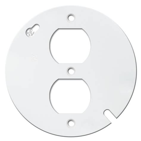 3 in round electrical box cover|round electrical outlet cover plates.